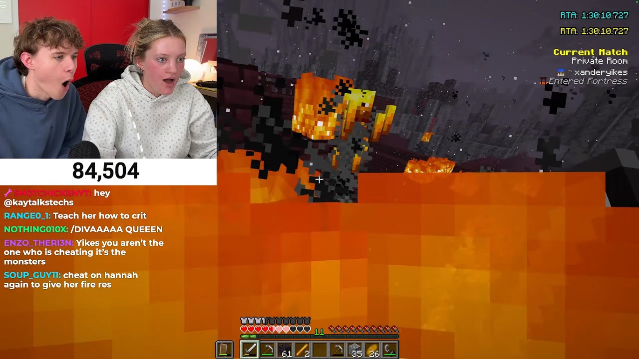 🔴 TEACHING HANNAH HOW TO SPEEDRUN MINECRAFT