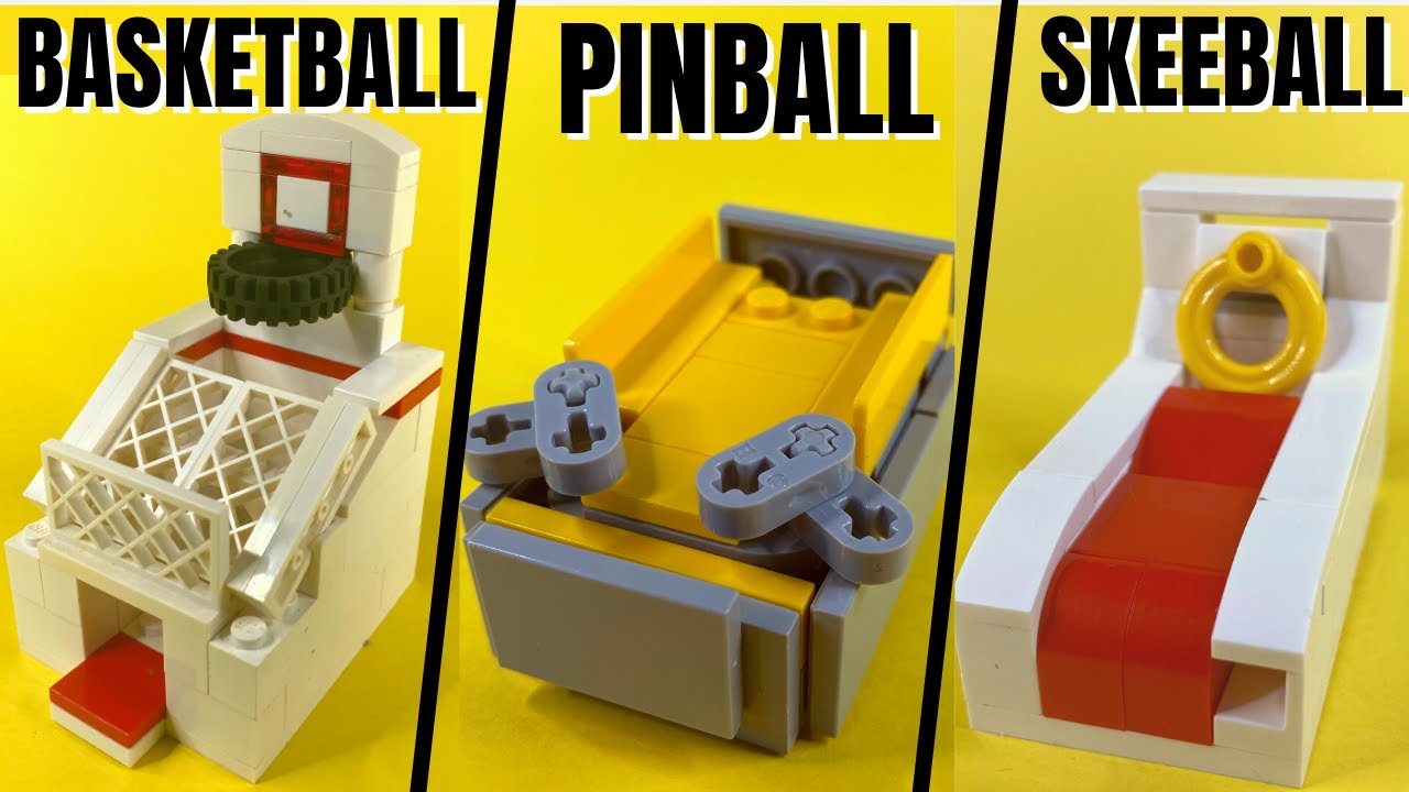 How to make 3 Mini Lego Arcade Machines!!