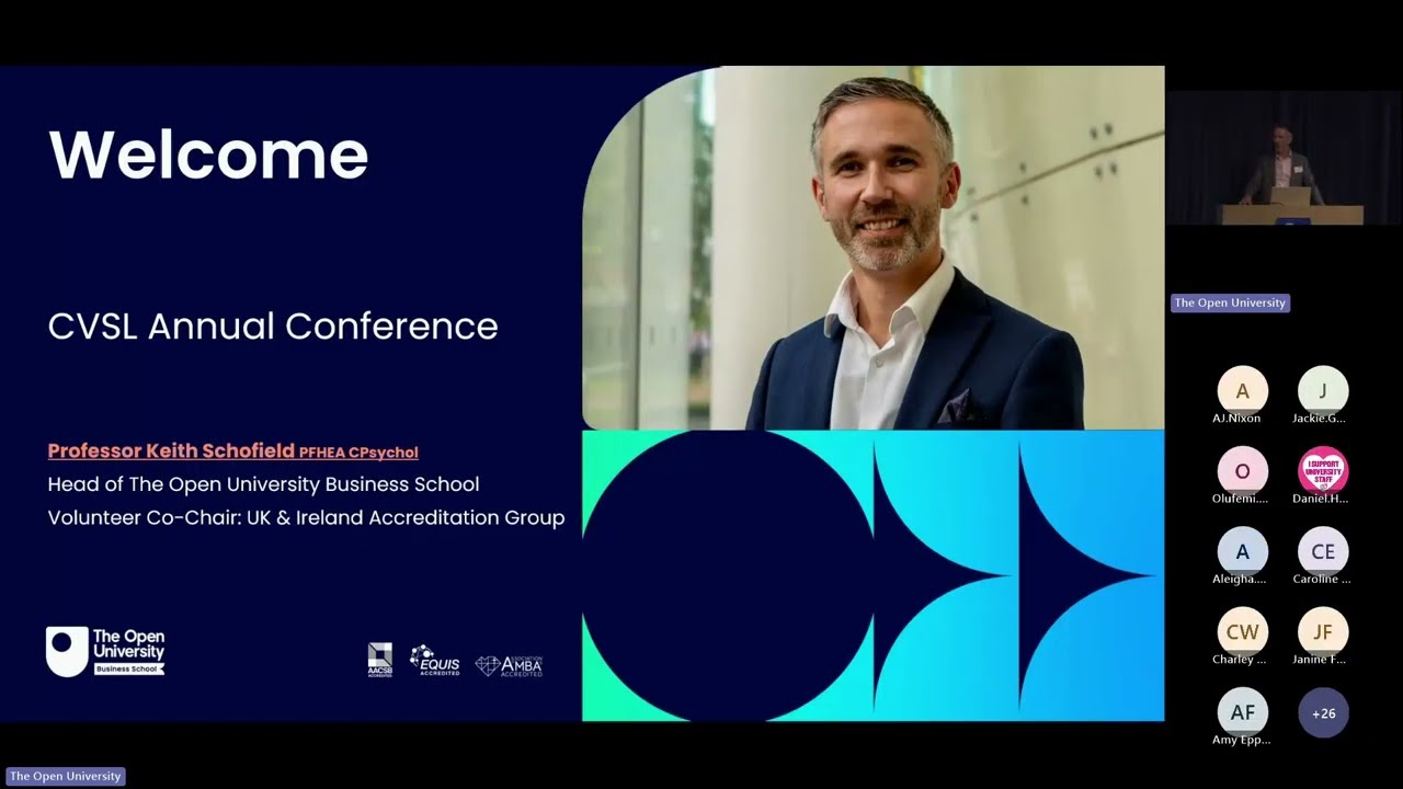 CVSL Conference 2025: Collaborating with the Voluntary Sector Organisations Part 1