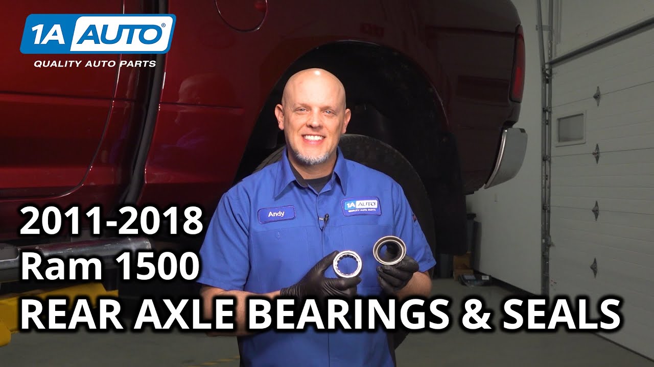 How to Replace Rear Axle Bearings & Seals 2011-2018 Ram 1500