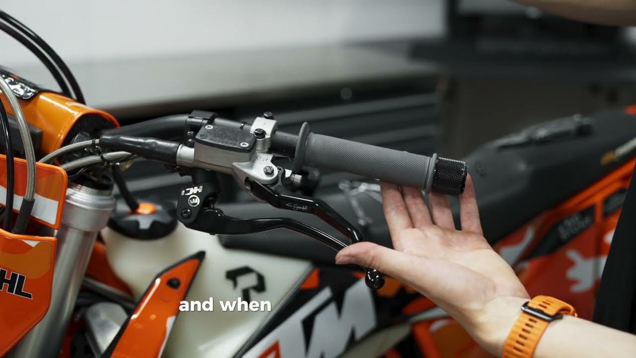 Гидравлический рычаг сцепления Easy Pull — установка на KTM EXC / SX / SMR | ENDURO CROSS SUPERMOTO