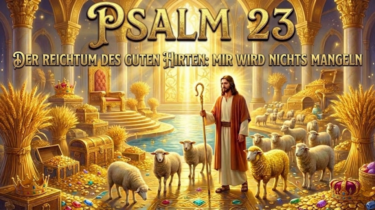 PSALM 23 mit Morgengebet | Auch im dunklen Tal fürchte ich kein Böses 🙏
