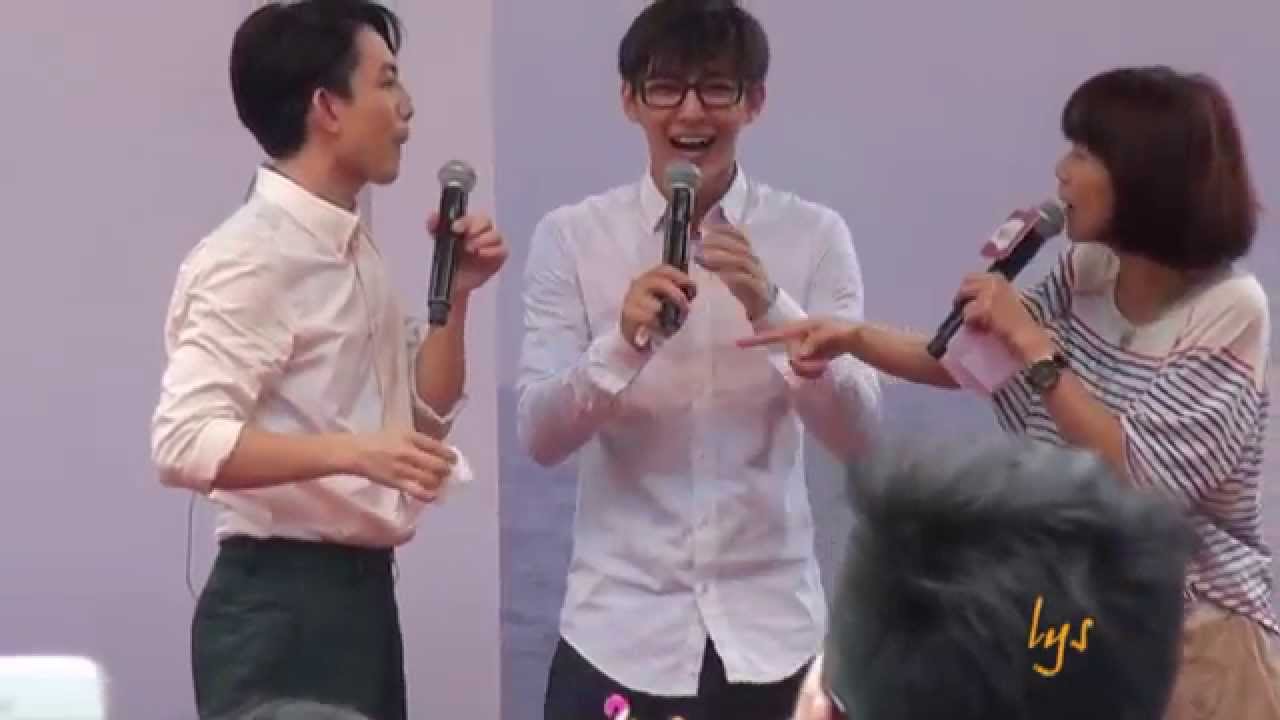 20140621 林宥嘉〔口的形狀〕全台唯一簽唱會2唱片公司送上軍中用品+炎亞綸到場祝福