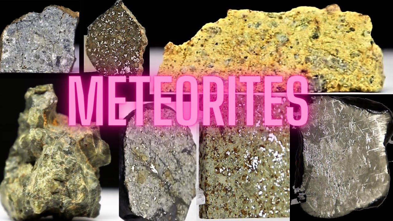50 Shades of Space Rocks Part I, Created by Maxime Denoncin, Watch 50 Meteorites in 8 minutes!