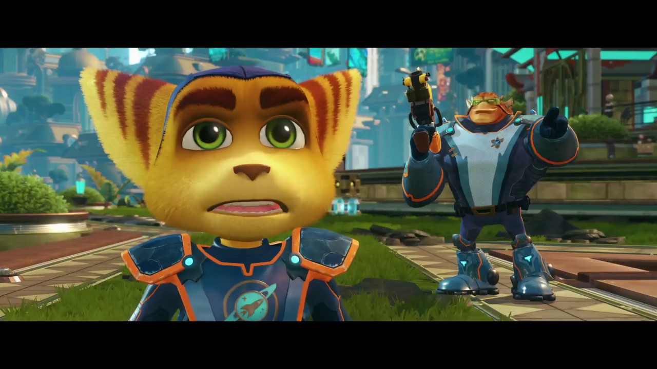 Ratchet & Clank PS4 - All Characters/Enemies Dancing to Groovitron 2017
