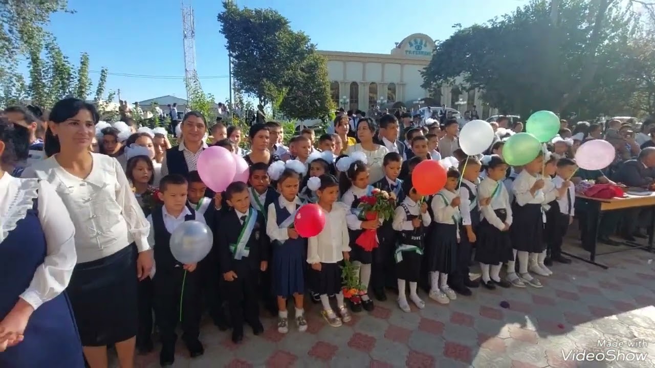 Xonqa 40-maktabda,,Birinchi qo'ng'iroq