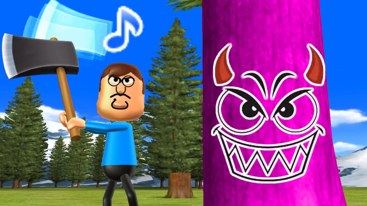 Wii Party Minigames -  Peter Griffin Vs Sakura Vs Pablo Vs Asami (Master Difficulty)