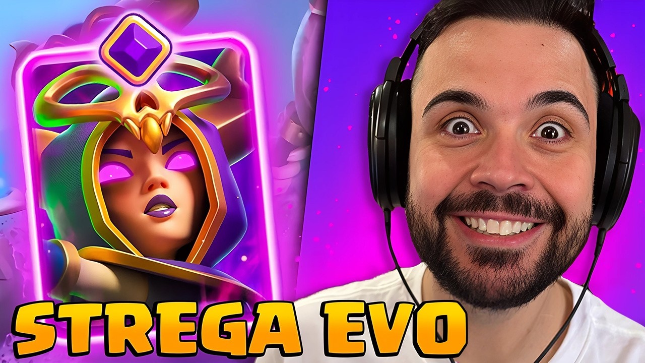 Provo la STREGA EVOLUTA che &egrave; Rottissima - CLASH ROYALE