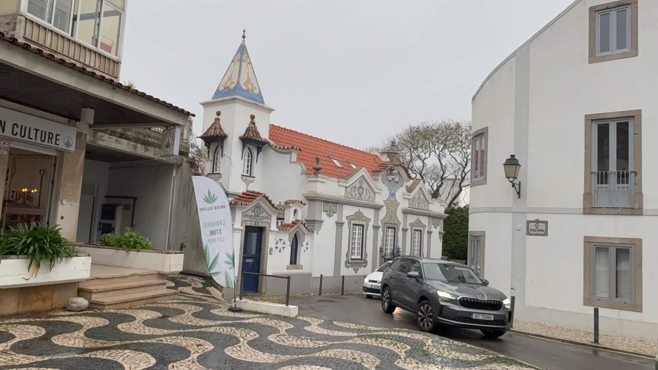 Portugal 220 Cascais - Town Walking｜R.da Misericórdia｜Tv.da Misericórdia｜R.Frederico Arouca｜Alameda…