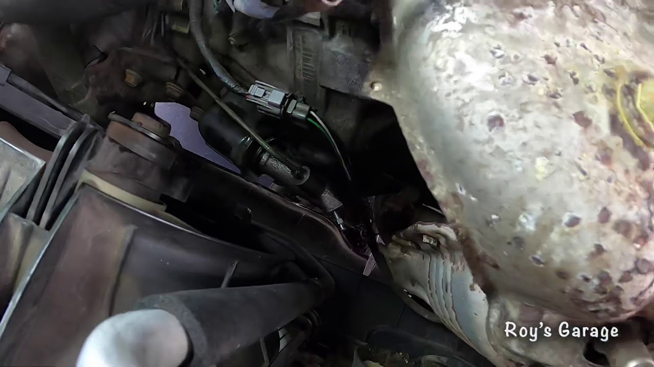 Как заменить рабочий цилиндр сцепления на Honda Civic 1998 года