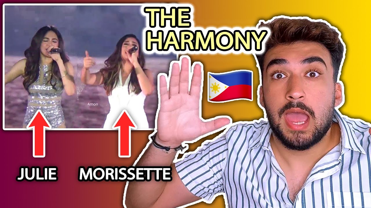ARAB GUY REACTS To Morissette & Julie Ann San Jose - Secret Love Song | Live