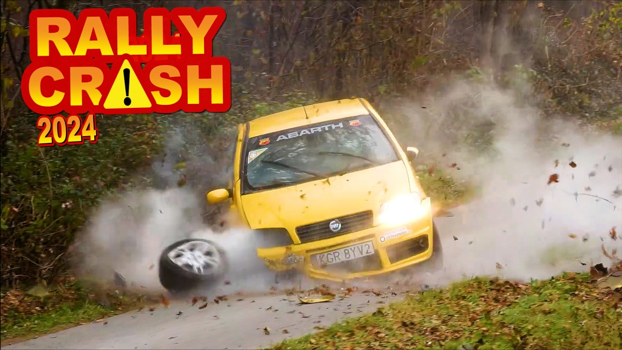 Insane RALLY CRASHES & FAILS - Primera mitad de Noviembre 2024 41/24