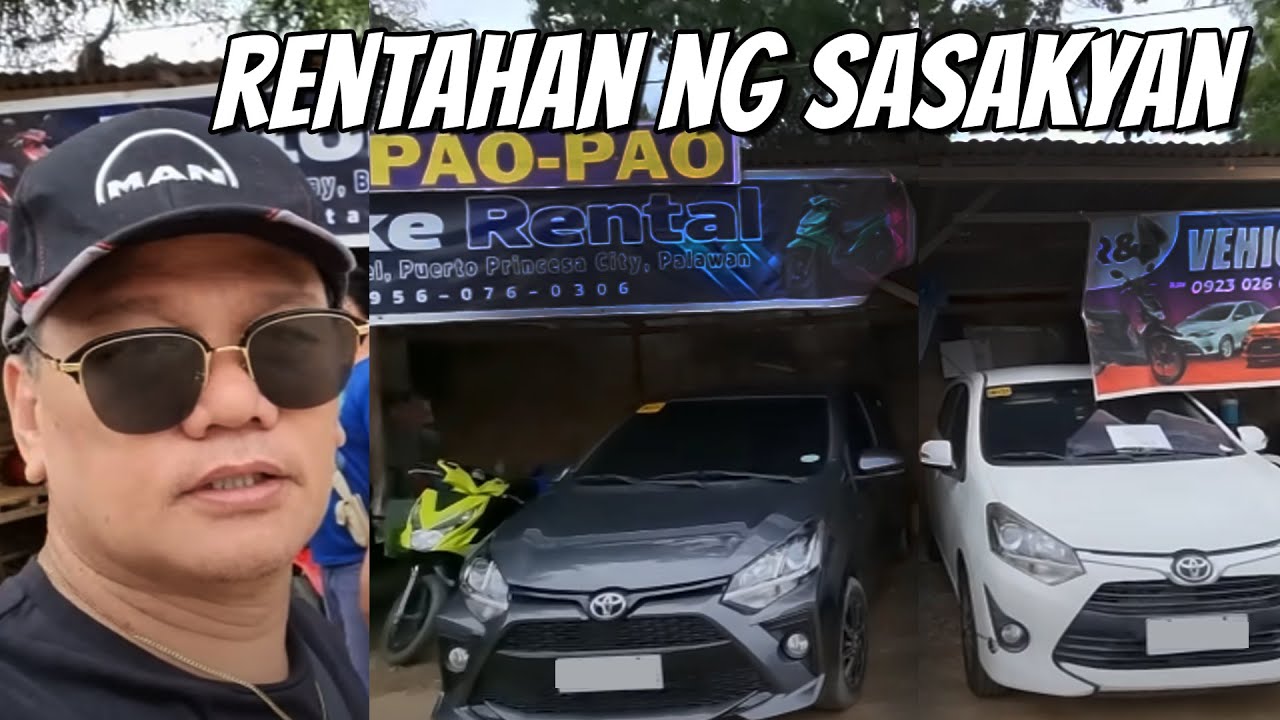 NATUKLASAN KO SA PUERTO PRINCESA.(RENT A CAR)