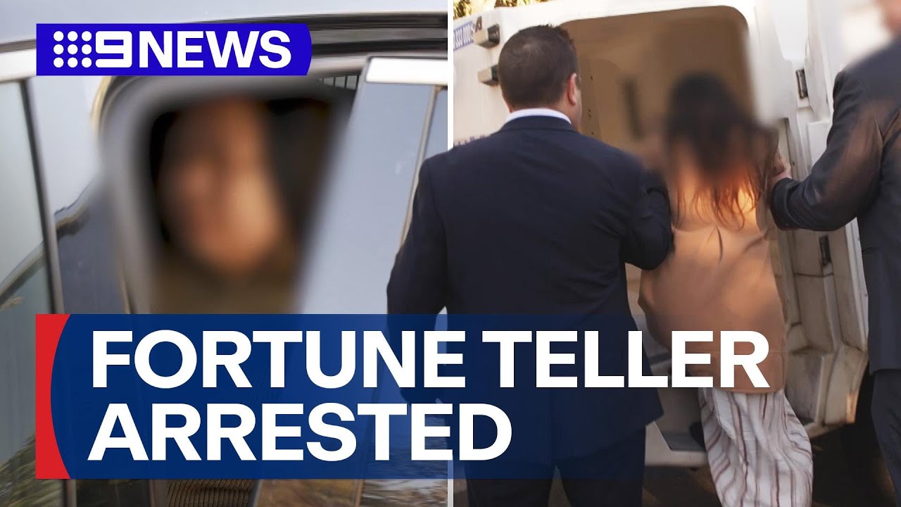 Fortune teller arrested over $70 million fraud | 9 News Australia