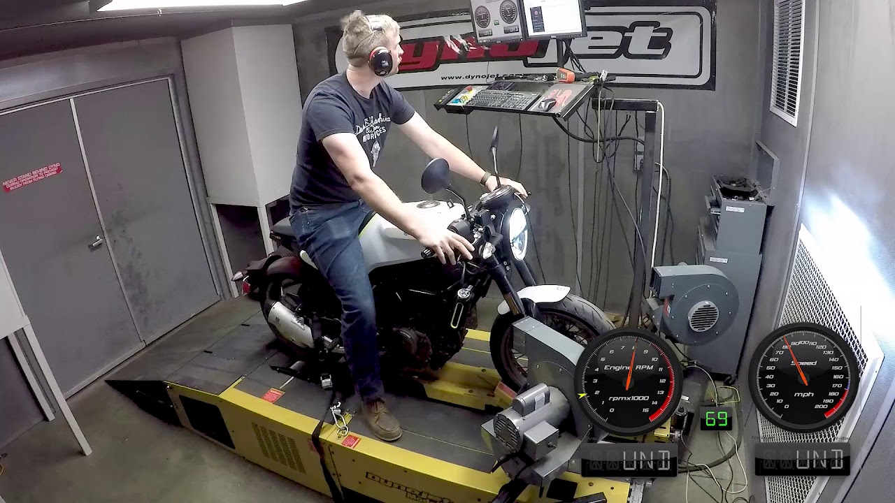 2019 Husqvarna Vitpilen 401 Dyno