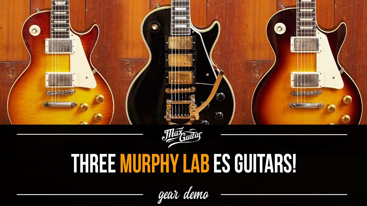New Murphy Labs in da house! BRILLIANT Les Pauls!