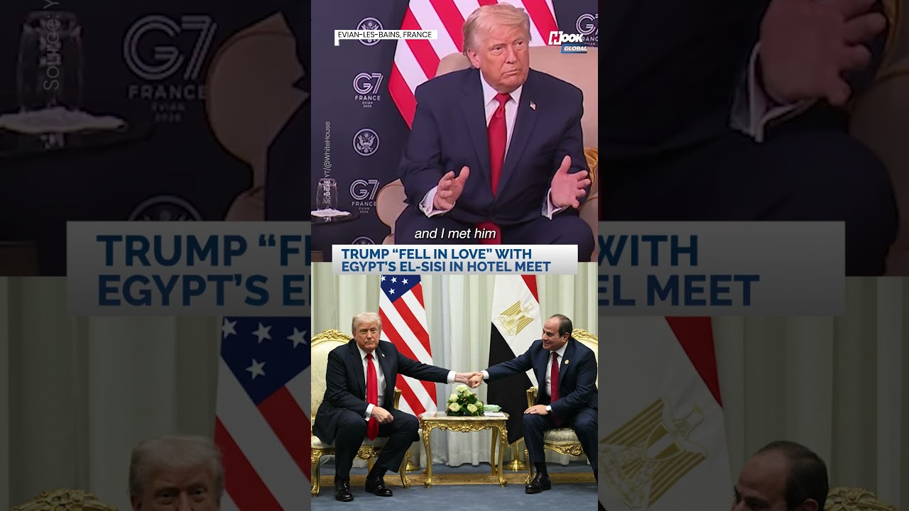 Трамп &laquo;влюбился&raquo; в египетского президента ас-Сиси после встречи в отеле