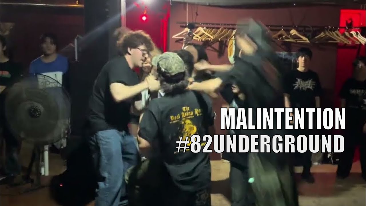 Выступление Malintention вживую на #82Underground | Babydoll, Сеул
