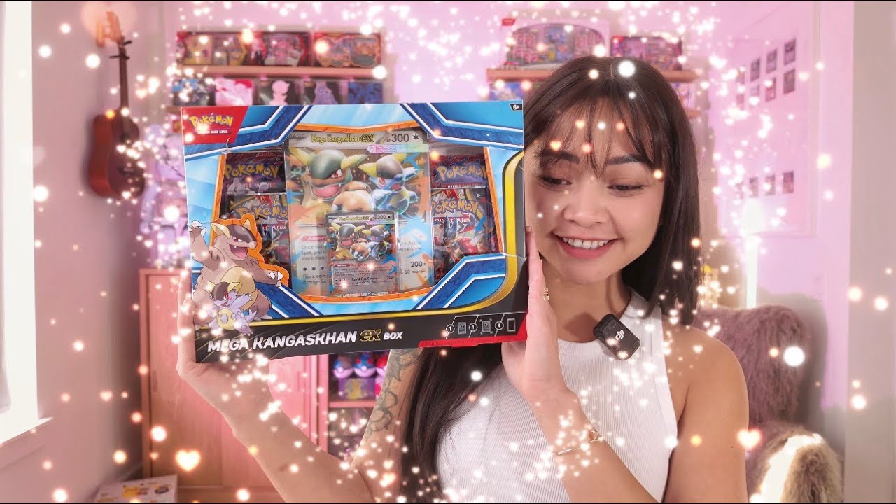 Opening The Pokemon Mega Kangaskhan EX Box