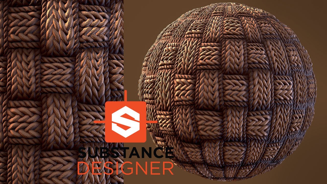 Making Stylized Rope Weave Pattern in Substance Designer