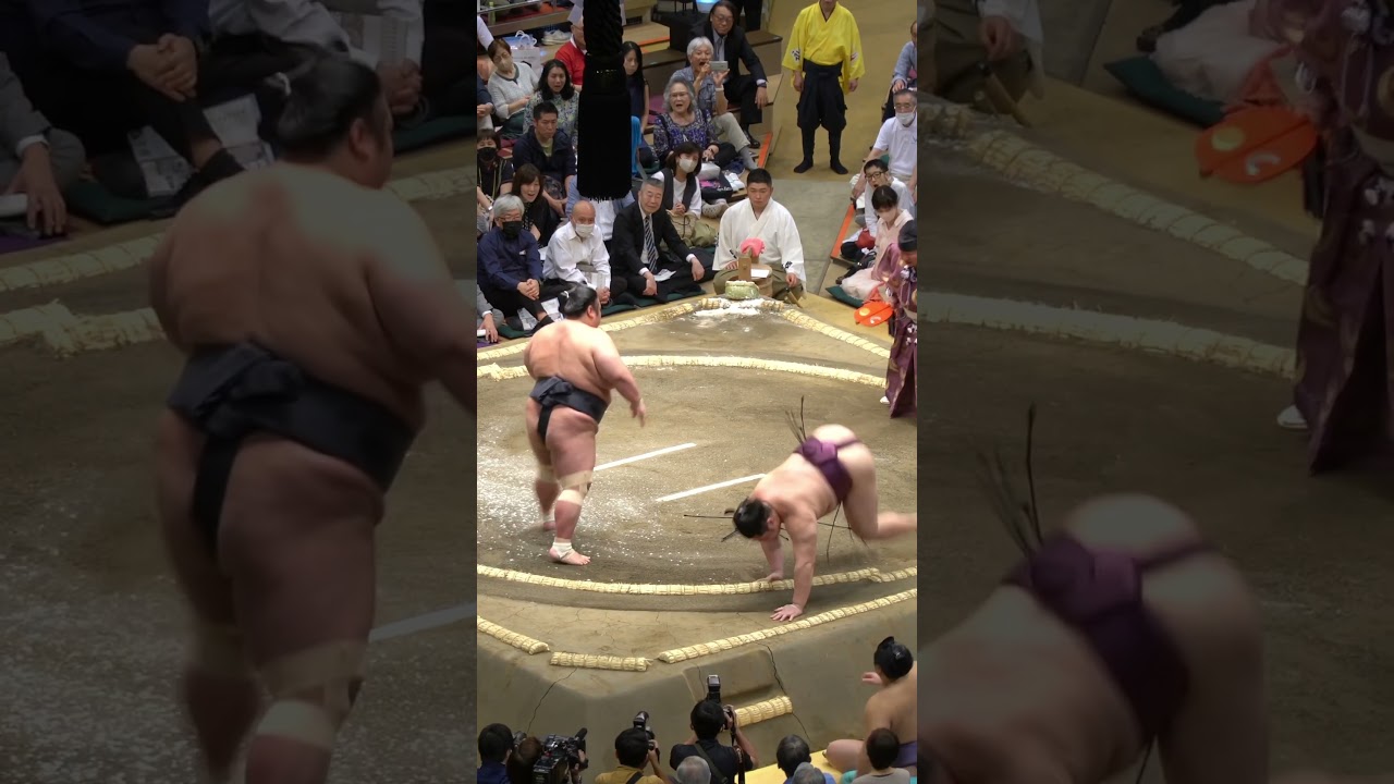 4 грандиозных матча по сумо на турнире Tokyo Grand May Tournament #japan #travel #sumo #japantrav...