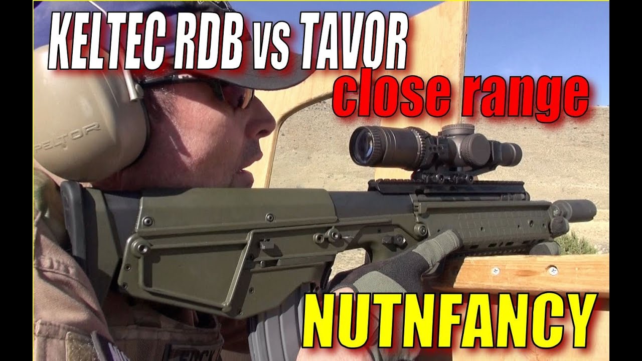 CLOSE RANGE: KelTec RDB vs Tavor