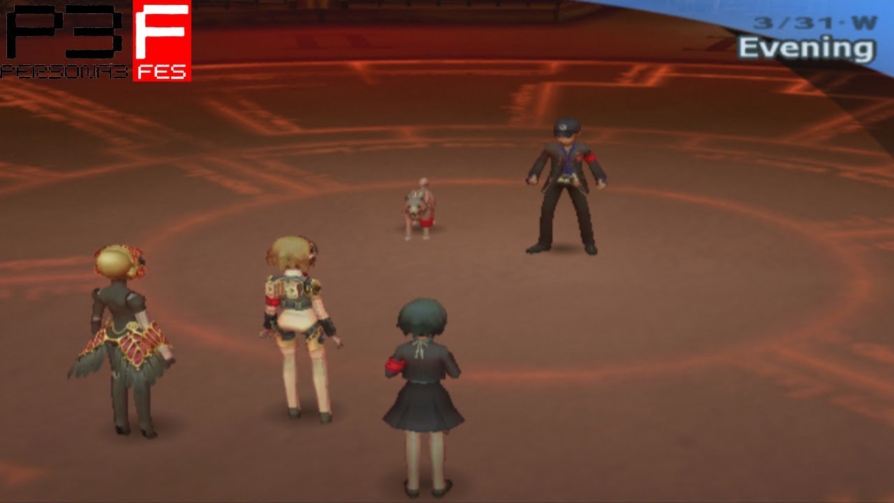 Persona 3 FES: Vs Junpei & Koromaru [The Answer]