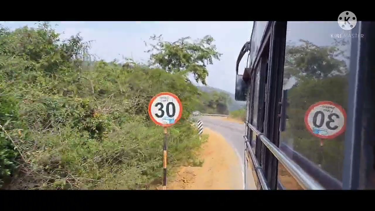 madanapalle to tirupati apsrtc bus journey Il window seat natureview II youtubevlogs