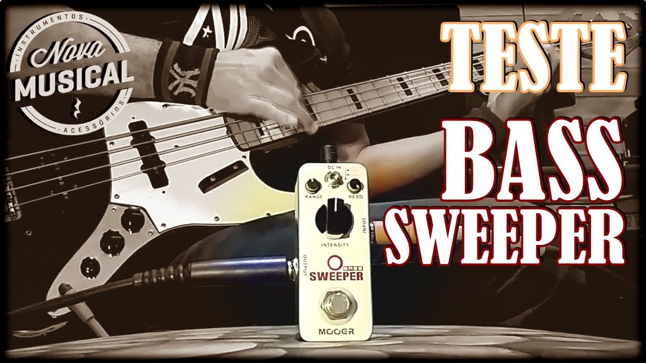 Mooer Pedal Bass Sweeper  - Igual Pedal para Baixo NANO BassBalls EHX?
