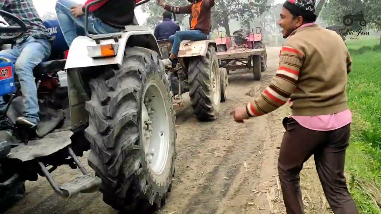 फोर्ड वाला क्या करके मानेगा 😳😳🤔/Powertarc Euro 47 vs Ford 3600 Touchan Mukabla 🤟💪😱