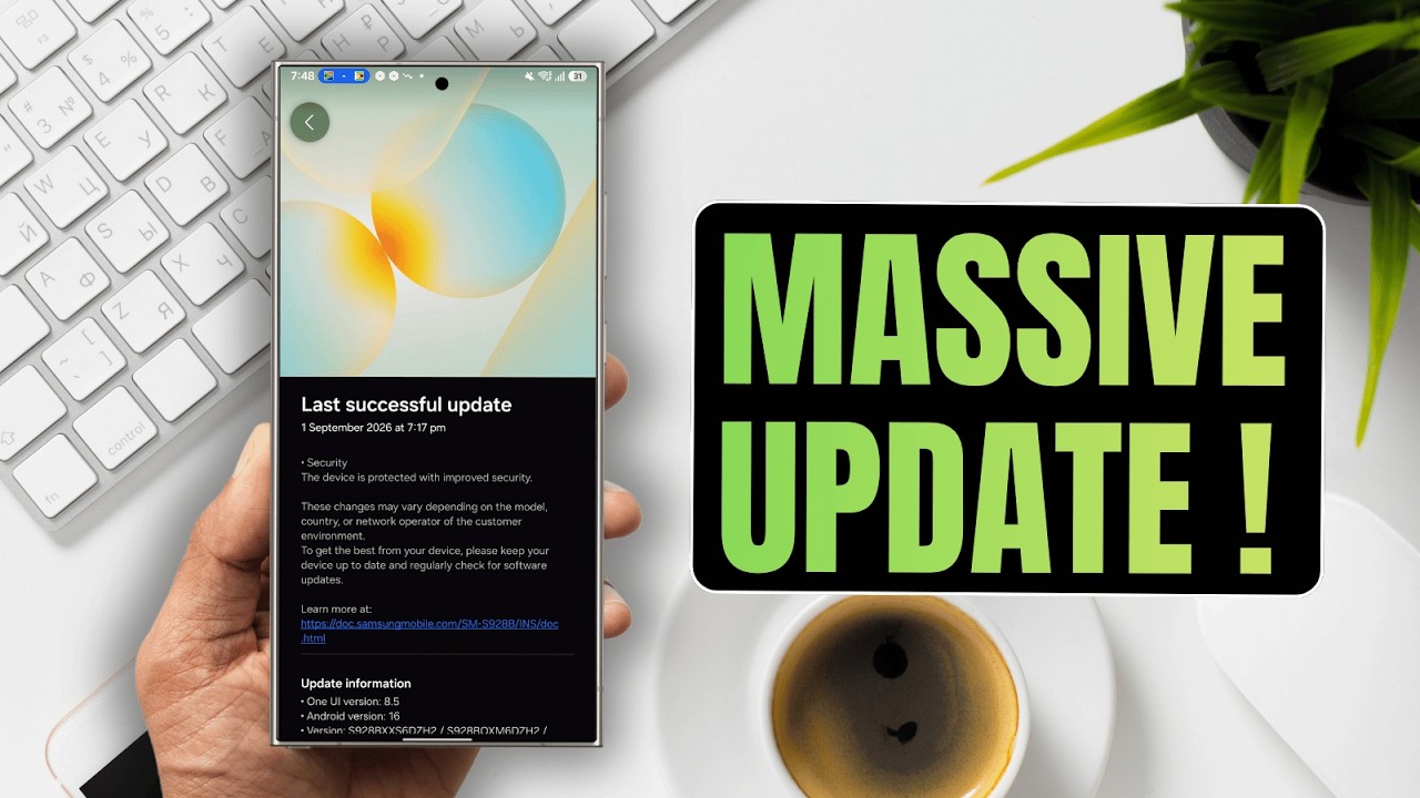 Finally ! Samsung Galaxy S 24 Series get One UI 9 Update !!!