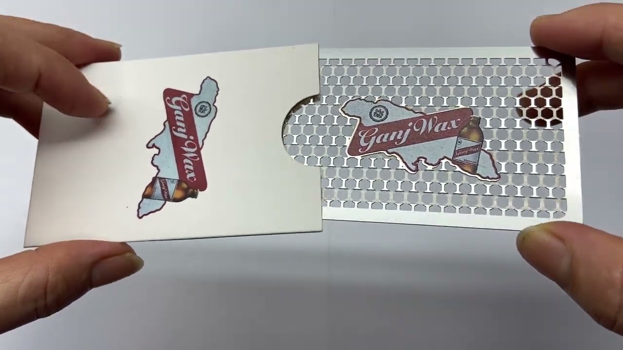Metal Grinder Business Card with Sleeve l Foison Metal