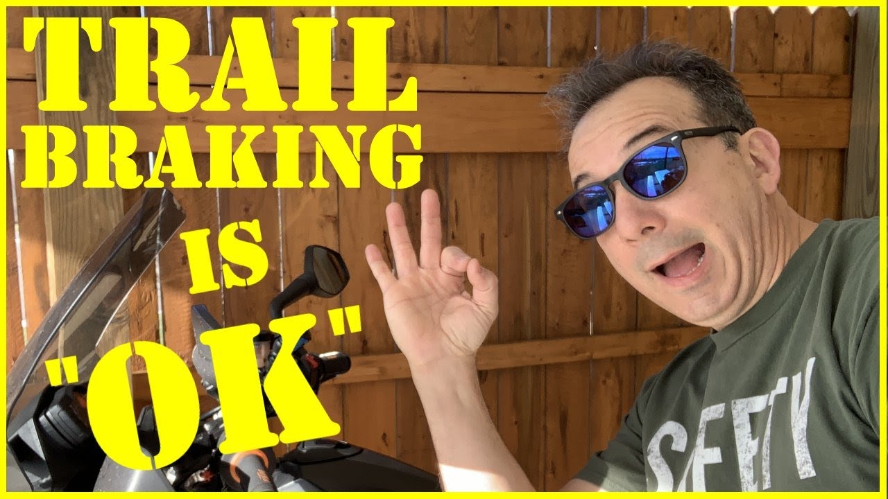 Trail Braking is OK - Proper Hand Positioning