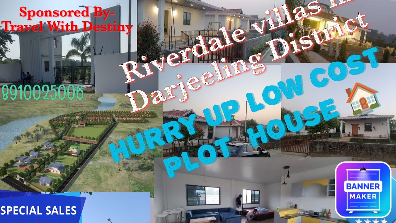 𝐑𝐢𝐯𝐞𝐫𝐝𝐚𝐥𝐞 𝐕𝐢𝐥𝐥𝐚s|| Bagdogra Airport|| Bagdogra Railway station||Tea Garden|| Darjeeling District