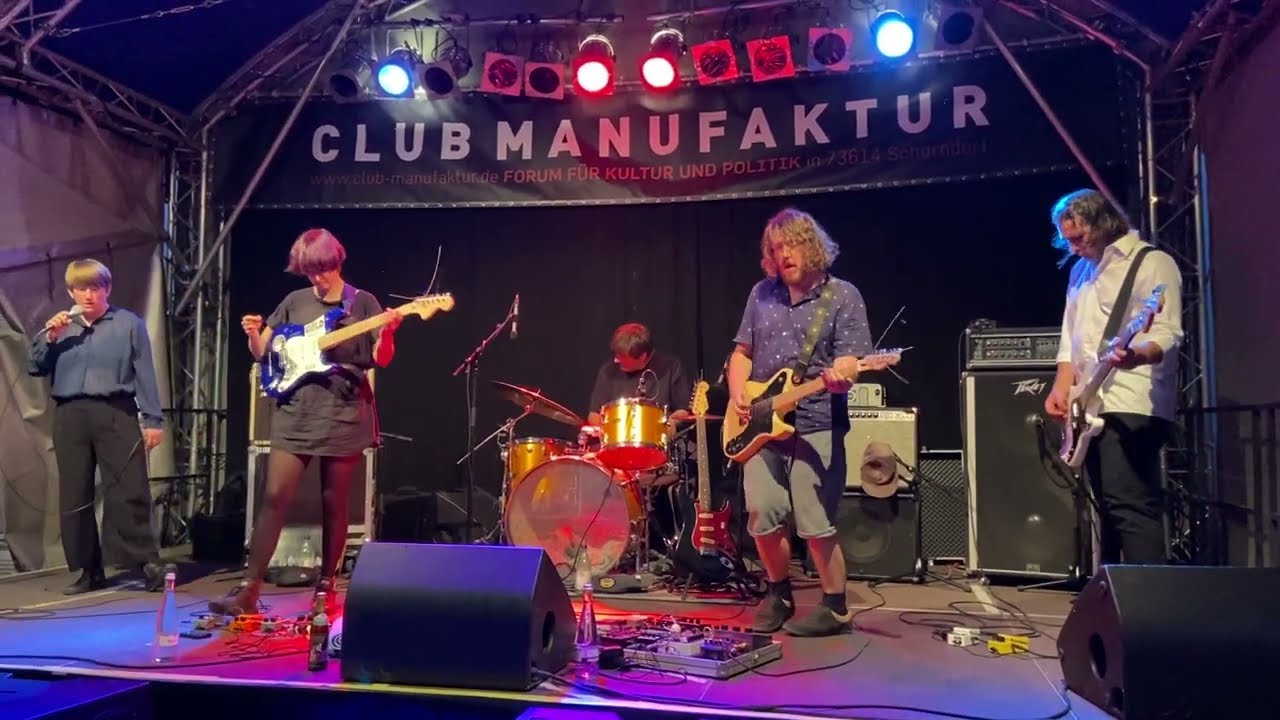 Friends of Gas - Waldbrand (live) 13.08.2022 Manufaktur Schorndorf