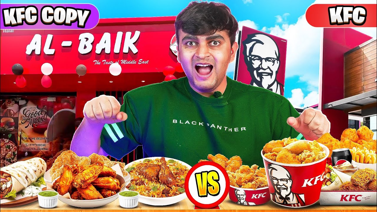 Spending Rs1000 on KFC vs Al Baik Fried Chicken