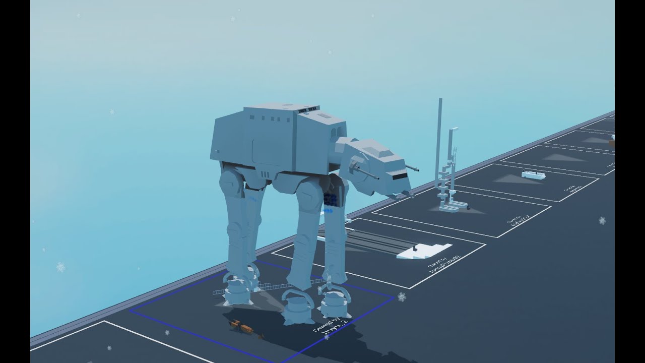 Plane Crazy AT-AT size accurate (I think)
