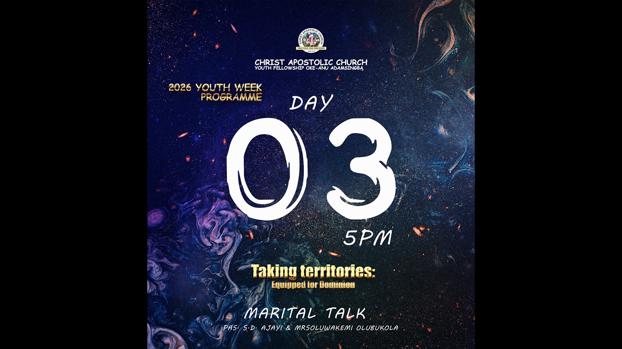 Day 3 – Wednesday (Brothers and Sisters Congress on Marital)