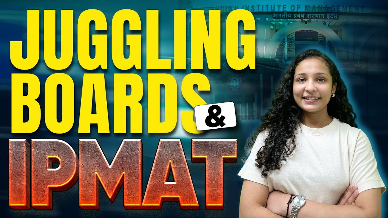 Juggling Boards & IPMAT? Don't Worry, We Have a Perfact Strategy for You