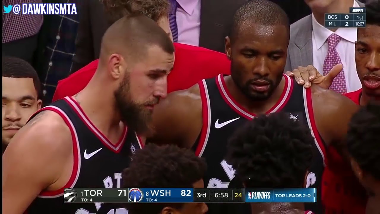Washington Wizards vs Toronto Raptors Full BAD BLOOD Play 2018 ECR1 Game 3 | FreeDawkins