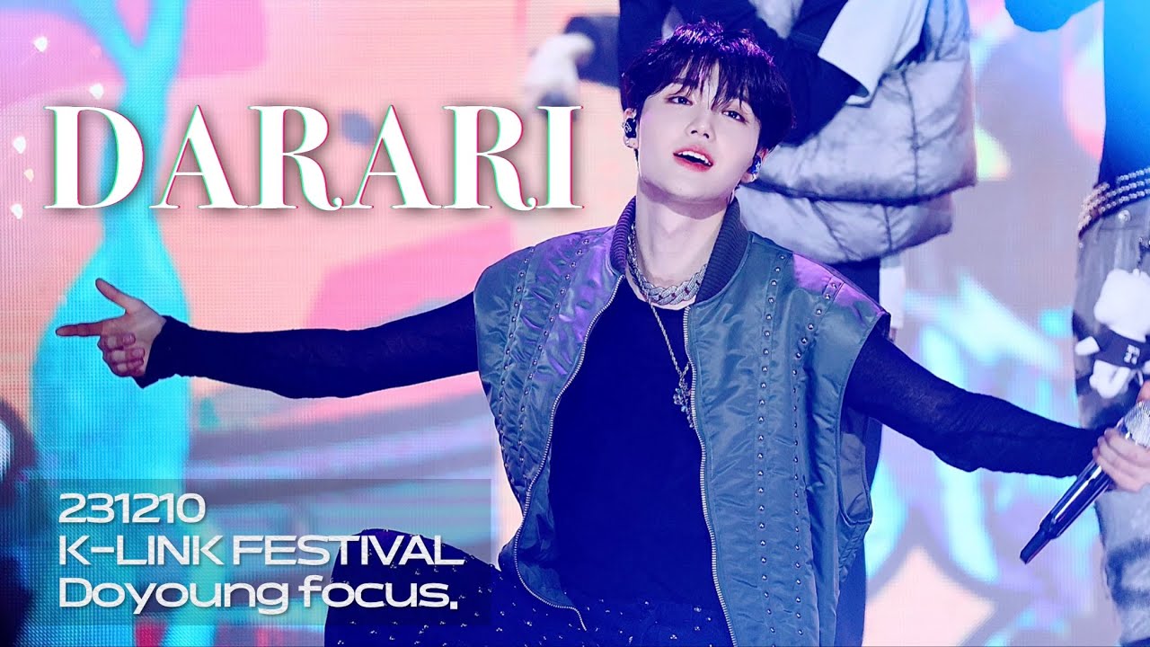 231210 KLINK Fes. - DARARI Doyoung focus. ‘다라리’ 트레저 도영 직캠