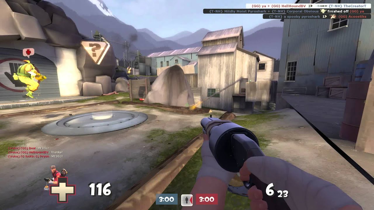 TF2-Iron Highlander Season 14 Game 1 {T-NH} VS (GG) Scout POV