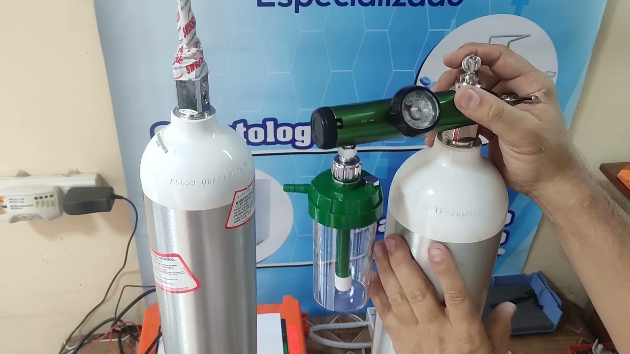 ¿Como Cambiar un Regulador a un tanque de oxígeno? • INSTRUCCIONES✓  Y RECOMENDACIONES✓