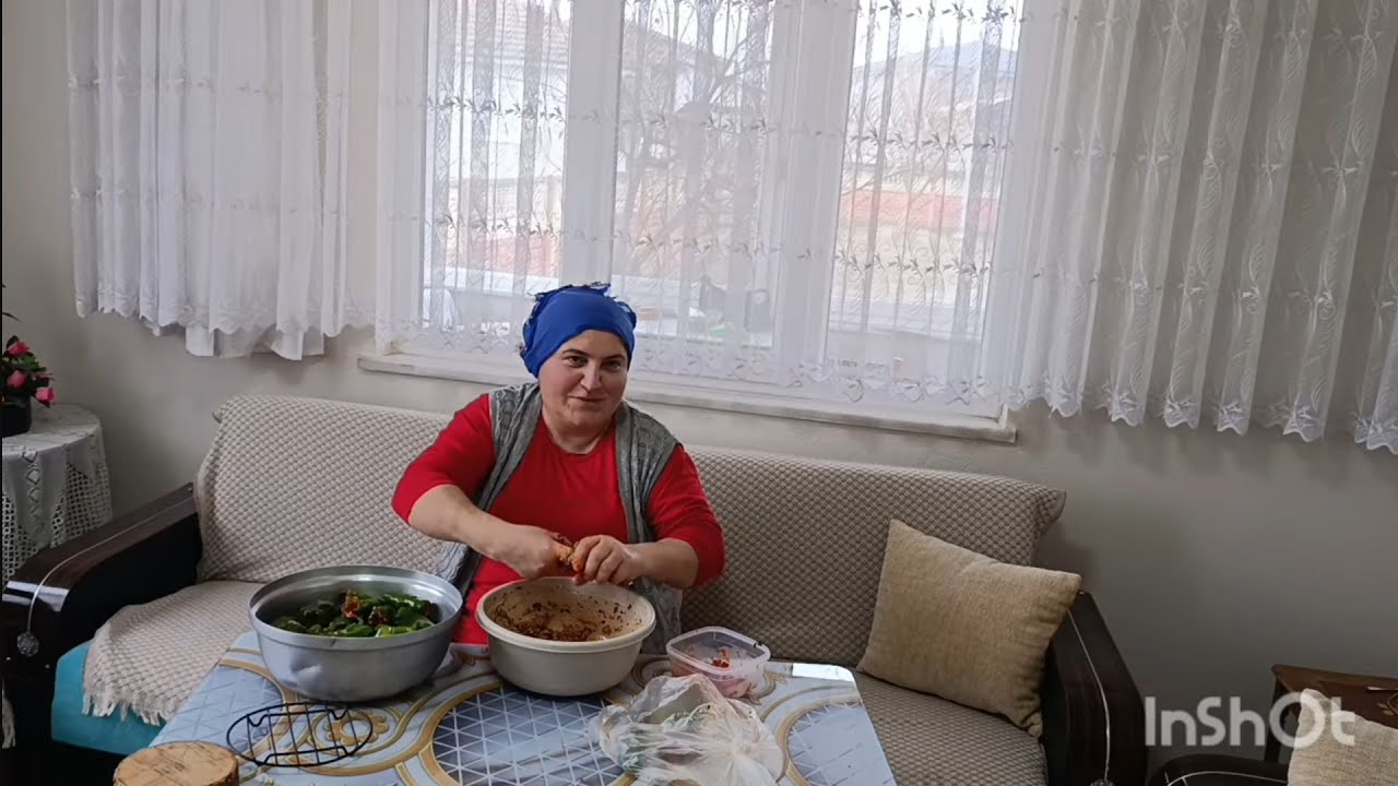 SÜTLAÇ BİBER DOLMASI YAZIN DOLABA DOLDURDUM KIŞIN YİYORUZ #keşfet#biberdolmasi#sutlac