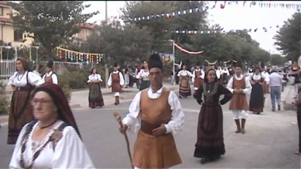 Sardara  processione di Santa Mariacquas 2014