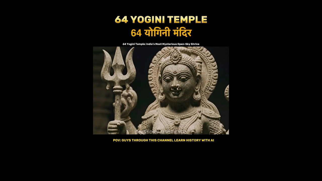 64 Yogini Temple Mystery Explained #shorts#64YoginiTemple#TempleMystery#sanatandharma
