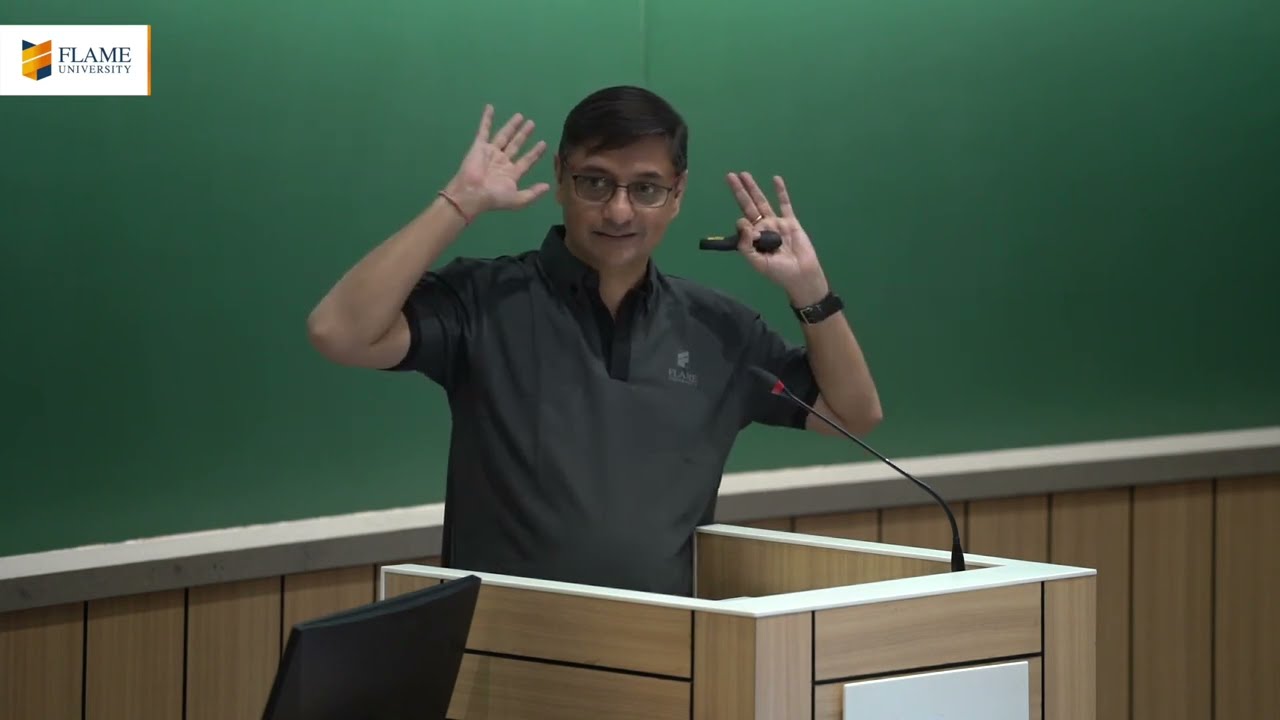 Mr. Sanjeev Sanyal's Impactful Lecture at FLAME University