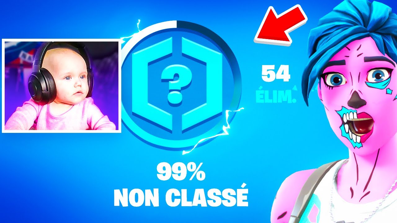 Le Bébé le plus Fort de Fortnite Découvre son RANK au Chapitre 2 ! 🤯 (incroyable)