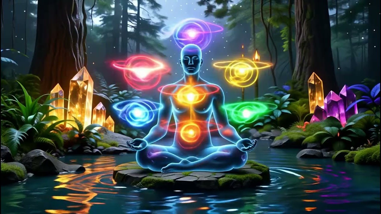 🔴 Remove All Negative Blockages, Aura Cleansing & Chakra Healing, Root to Crown #1