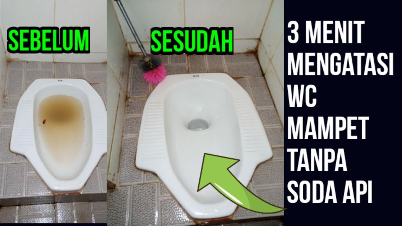 Kreatif😁Cara Mengatasi wc Mampet dengan Mudah Tanpa Soda Api